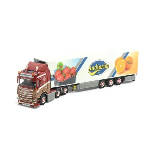 1/50 Ronny Ceusters Scania Next Gen R Highline + 3-axle refrigerated trailer TEKNO 87474 TEKNO