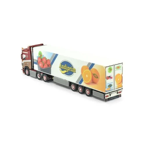 1/50 Ronny Ceusters Scania Next Gen R Highline + 3-axle refrigerated trailer TEKNO 87474 TEKNO