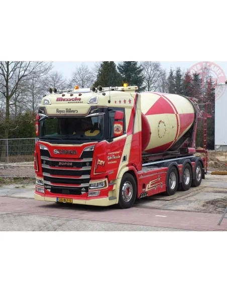 Scania Next Gen R650 motorwagen met mixer opbouw Mussche Transport TEKNO 86739 TEKNO