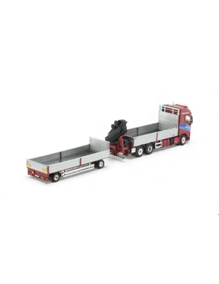 1/50 Sidler Volvo FH04 Globetrotter rigid truck with open bed and crane TEKNO 86950 TEKNO 1/50 Sidler Volvo FH04 Globetrotter rigid truck with open bed and crane TEKNO 86950 TEKNO