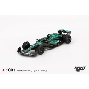 1/64 ASTON MARTIN AMR24 N18 LANCE STROLL BAHRAIN GP 2024 MGT01001-L Mini Gt