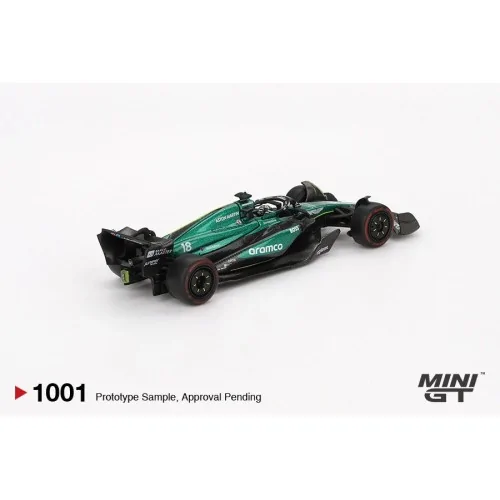 1/64 ASTON MARTIN AMR24 N18 LANCE STROLL BAHRAIN GP 2024 MGT01001-L Mini Gt