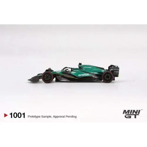 1/64 ASTON MARTIN AMR24 N18 LANCE STROLL BAHRAIN GP 2024 MGT01001-L Mini Gt