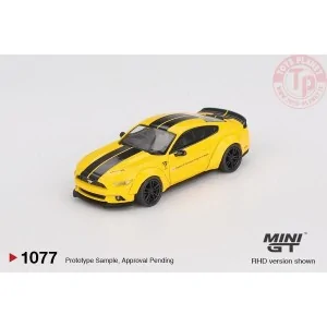 1:64 FORD MUSTANG LB-WORKS TRIPLE YELLOW 2015 MGT01077-L Mini Gt