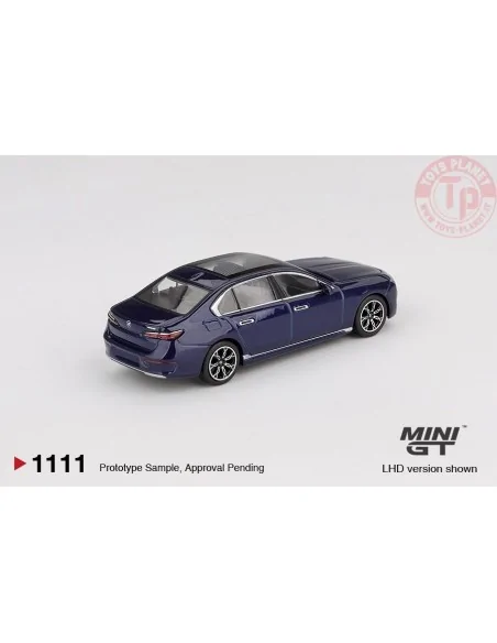 1:64 BMW I7 XDRIVE60 TANZANITE BLUE METALLIC 2022 MGT01111-L Mini Gt