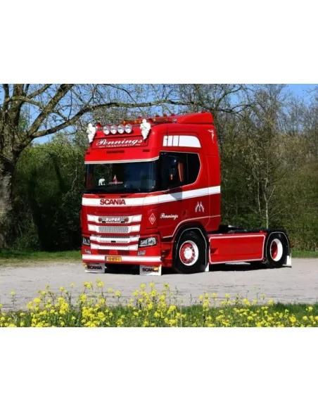 1/50 Pennings Transport Scania NGR Highline 4x2 trekker met 3-assige schuifzeilenoplegger TEKNO 90046 TEKNO 1/50 Pennings Transport Scania NGR Highline 4x2 trekker met 3-assige schuifzeilenoplegger TEKNO 90046 TEKNO