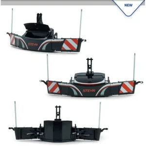 1/32 Tractorbumper Safetyweight 800kg Steyr version UH 6895 UNIVERSAL HOBBIES