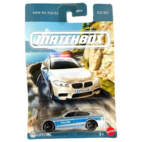 1/64 BMW M5 Police MATCHBOX JCH20 MATCHBOX