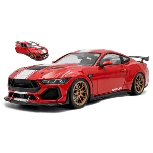 1/18 SHELBY MUSTANG SUPER SNAKE 2025 RACE RED S1813801 SOLIDO