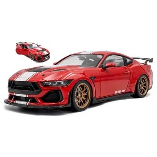 1/18 SHELBY MUSTANG SUPER SNAKE 2025 RACE RED S1813801 SOLIDO