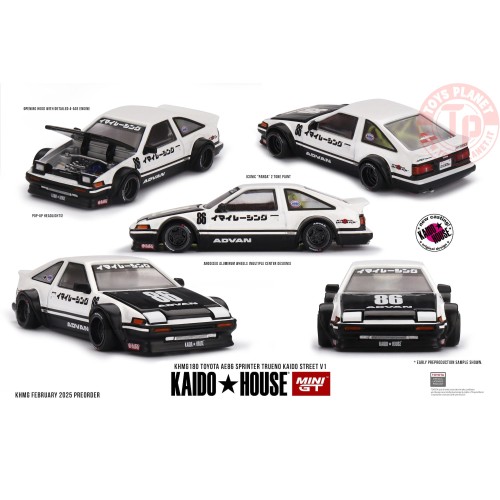 KHMG180 TOYOTA SPRINTER TRUENO (AE86) KAIDO WORKS IMAI RACING V1 19