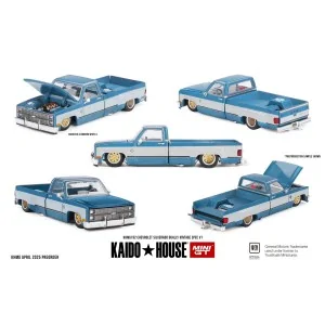 1/64 CHEVROLET SILVERADO DUALLY VINTAGE SPEC V1 KHMG192 Mini Gt