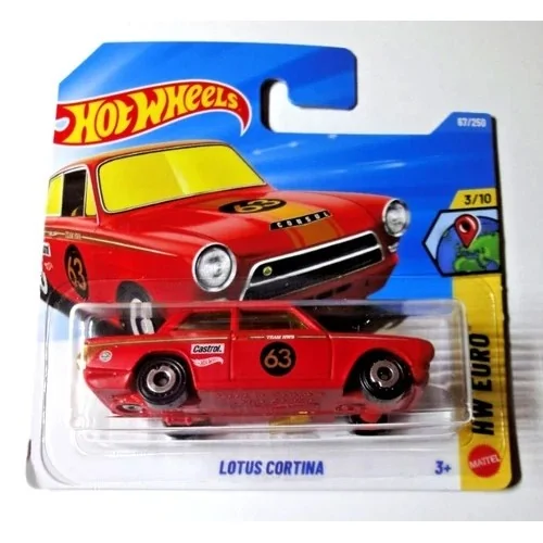 1/64 Lotus Cortina HOT WHEELS JJJ34 HOT WHEELS