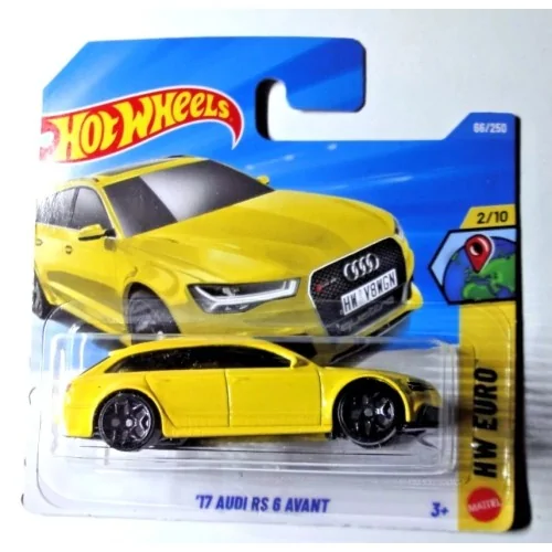 1/64 '17 Audi RS6 Avant HOT WHEELS JJJ33 HOT WHEELS
