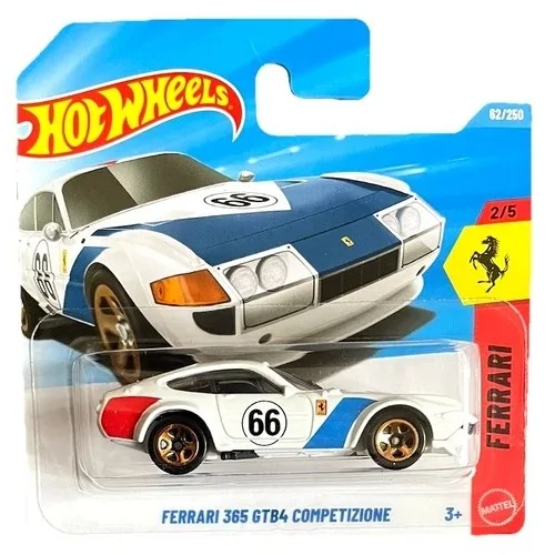 1/64 Ferrari 365 GTB4 Competizione HOT WHEELS JJJ30 HOT WHEELS