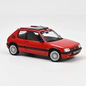 1/18 PEUGEOT 205 GTi 1.9 PTS DECO 1991 VALLELUNGA RED NV184846 NOREV