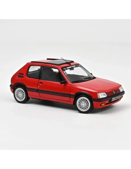 1/18 PEUGEOT 205 GTi 1.9 PTS DECO 1991 VALLELUNGA RED NV184846 NOREV