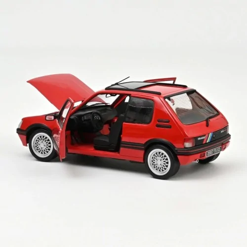 1/18 PEUGEOT 205 GTi 1.9 PTS DECO 1991 VALLELUNGA RED NV184846 NOREV