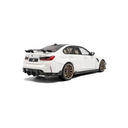 1/18 BMW M3 (G80) PERFORMANCE PARTS SIGNAL 2024 ALPINE WHITE S1814301 SOLIDO