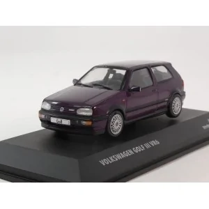 1/43 VOLKSWAGEN GOLF MKIII VR6 1994 DUSTY MAUVE PEARL S4316402 SOLIDO
