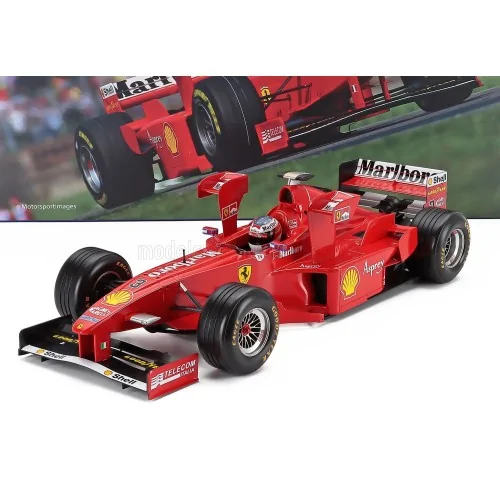 1/12 FERRARI F1 F300 N 3 WITH TOWER WINGS 2nd IMOLA GP 1998 MICHAEL SCHUMACHER WERK W12003002 WERK83