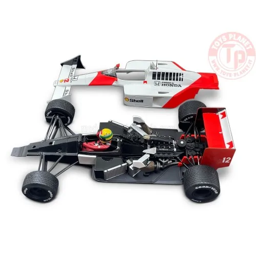 1/18 McLAREN F1 MP4/4 HONDA N 12 WORLD CHAMPION WINNER BRITISH GP 1988 AYRTON SENNA W18056002 WERK83