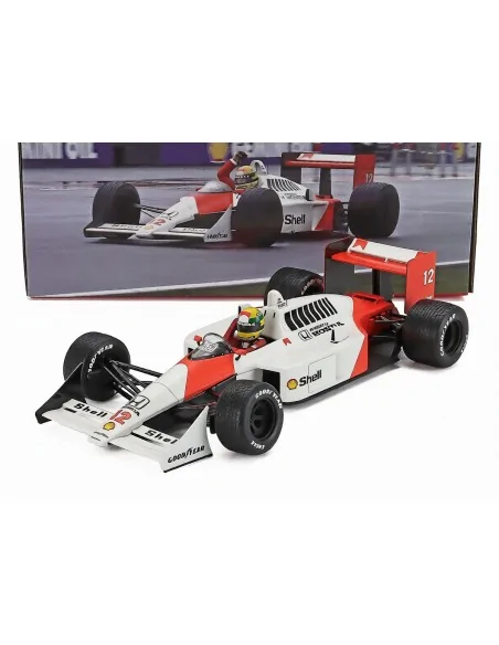 1/18 McLAREN F1 MP4/4 HONDA N 12 WORLD CHAMPION WINNER BRITISH GP 1988 AYRTON SENNA W18056002 WERK83