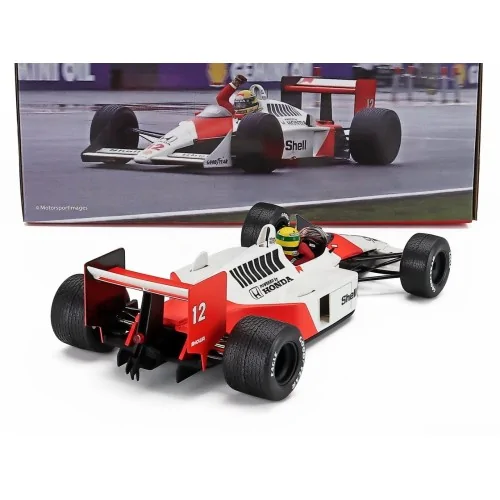 1/18 McLAREN F1 MP4/4 HONDA N 12 WORLD CHAMPION WINNER BRITISH GP 1988 AYRTON SENNA W18056002 WERK83