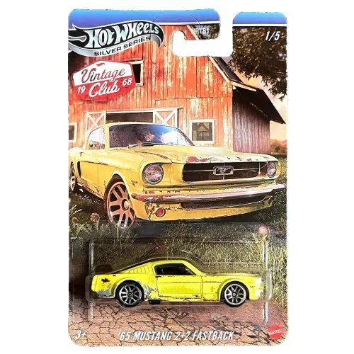 1/64 '65 Ford Mustang 2+2 Fastback HOT WHEELS JKY31 HOT WHEELS