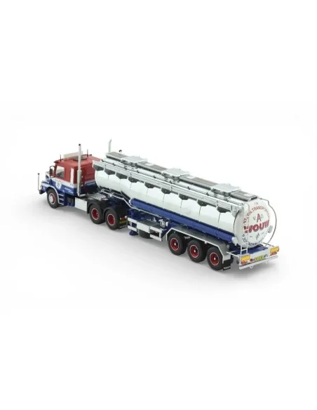 1/50 A. v.d. Wouw Scania T42 Torpedo with 3-axle tanker trailer TEKNO 88860 TEKNO 1/50 A. v.d. Wouw Scania T42 Torpedo with 3-axle tanker trailer TEKNO 88860 TEKNO