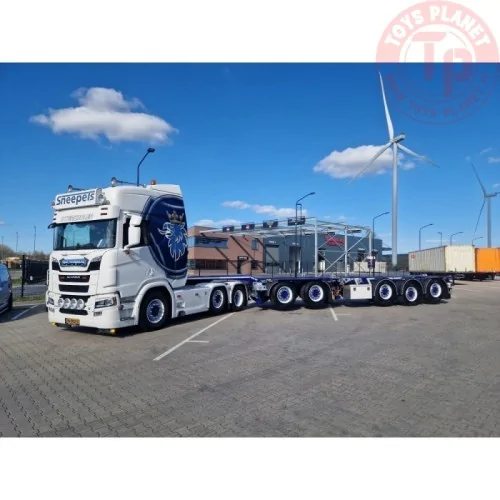 Scania NGR-530 5axle flexitrailer 2x20ft container Sneepels TEKNO 88978 TEKNO