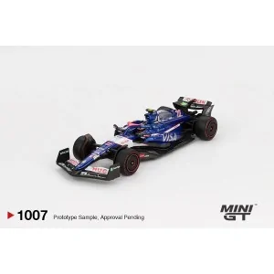 1/64 REDBULL RACING VCARB 01 n22 YUKI TSUNODA BAHRAIN GP 2024 MGT01007-L Mini Gt
