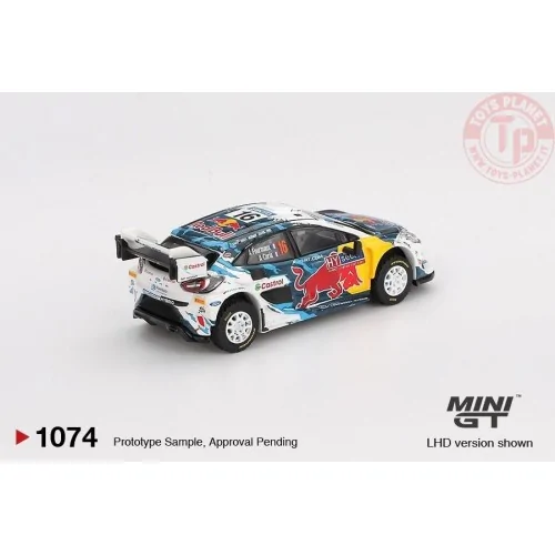copy of 1:64 FORD PUMA RALLY 1 N16 MSPORT FORD WRT RALLY FINLAND 3RD PLACE 2004 MGT01074-L MINI GT