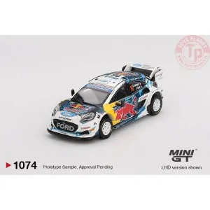 copy of 1:64 FORD PUMA RALLY 1 N16 MSPORT FORD WRT RALLY FINLAND 3RD PLACE 2004 MGT01074-L MINI GT