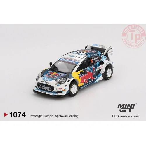 copy of 1:64 FORD PUMA RALLY 1 N16 MSPORT FORD WRT RALLY FINLAND 3RD PLACE 2004 MGT01074-L MINI GT