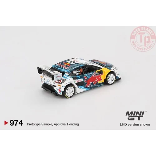 FORD PUMA RALLY1 N13 M-SPORT FORD WRT RALLY MONTE CARLO 2024 1:64 MGT00974-L MINI GT