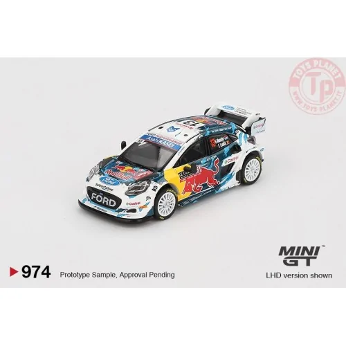 FORD PUMA RALLY1 N13 M-SPORT FORD WRT RALLY MONTE CARLO 2024 1:64 MGT00974-L MINI GT