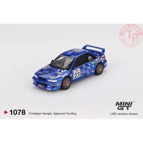 1:64 SUBARU IMPREZA WRC99 ACROPOLIS RALLY n23 2000 MGT01078-L Mini Gt