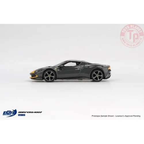 1:64 FERRARI 296 GTB ASSETTO FIORANO GRIGIO SCURO 2024 BBRFER64007 BBR MODELS 1:64