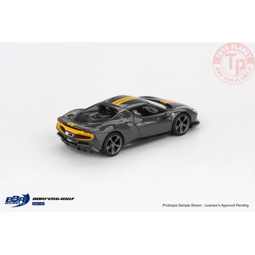 1:64 FERRARI 296 GTB ASSETTO FIORANO GRIGIO SCURO 2024 BBRFER64007 BBR MODELS 1:64