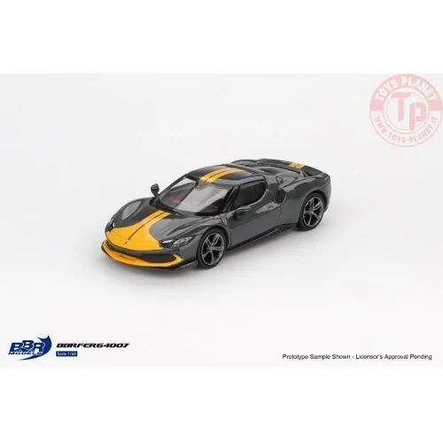 1:64 FERRARI 296 GTB ASSETTO FIORANO GRIGIO SCURO 2024 BBRFER64007 BBR MODELS 1:64