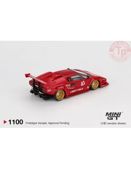 1:64 LAMBORGHINI COUNTACH LB WORKS RED 2025 MGT01100-L Mini Gt