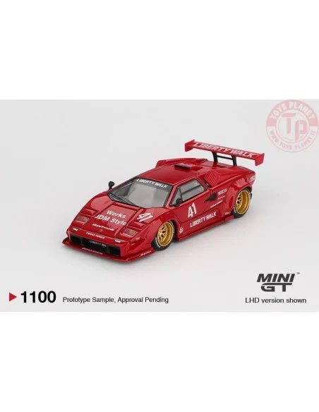 1:64 LAMBORGHINI COUNTACH LB WORKS RED 2025 MGT01100-L Mini Gt