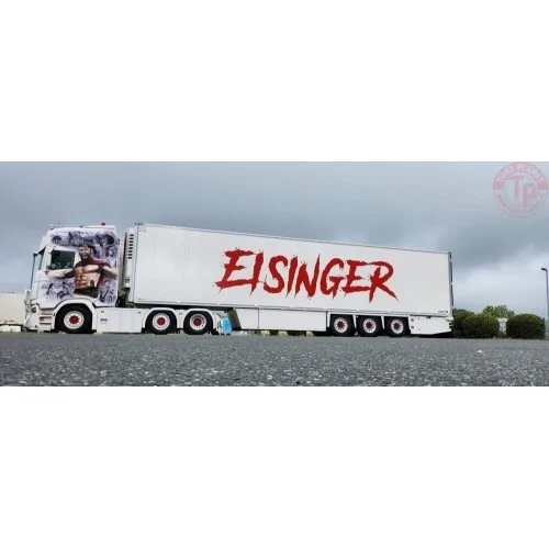 Scania Next Gen S-serie Highline met 3-assige koeloplegger Eisinger TEKNO 85921 TEKNO