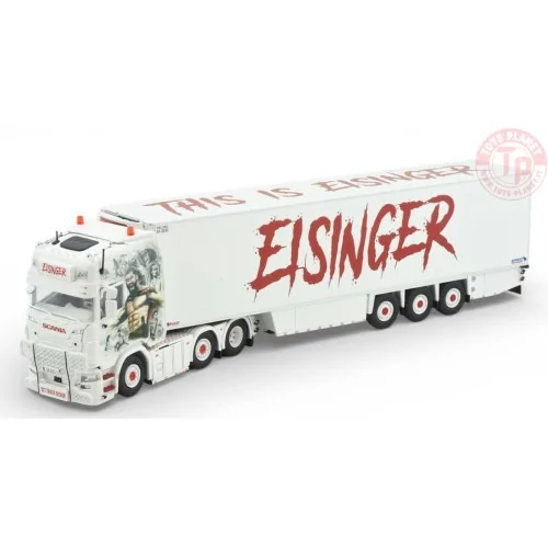 Scania Next Gen S-serie Highline met 3-assige koeloplegger Eisinger TEKNO 85921 TEKNO