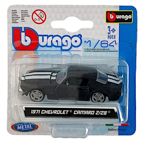 1/64 1971 Chevrolet Camaro 2/28 BU24 BURAGO