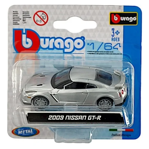 1/64 2009 NISSAN GT-R BU27 BURAGO