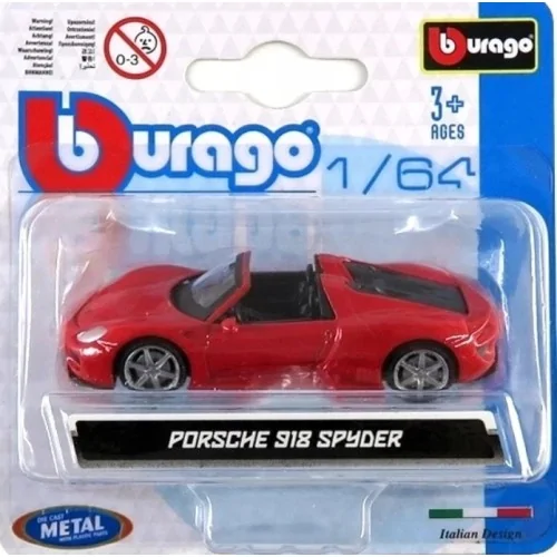 1/64 Porsche 918 spyder BU38 BURAGO