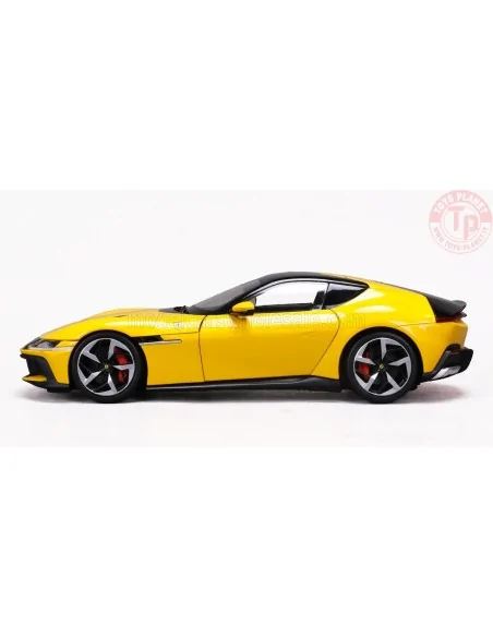 1/18 FERRARI 12CILINDRI 2024 WITH SHOWCASE NUMBERED ONE BY ONE GIALLO MODENA POLISTIL 18FE02014 POLISTIL