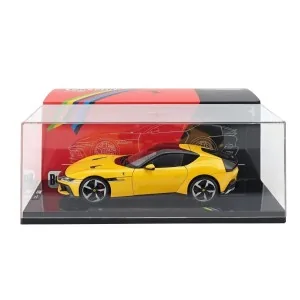 1/18 FERRARI 12CILINDRI 2024 WITH SHOWCASE NUMBERED ONE BY ONE GIALLO MODENA POLISTIL 18FE02014 POLISTIL